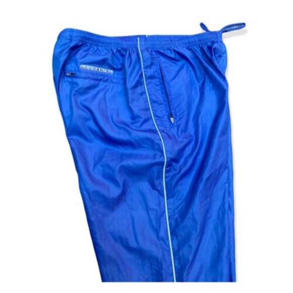 90s Y2K Ralph Lauren LRL Blue Track Pants Small S Windbreaker Zip Leg Blokecore - Picture 5 of 9